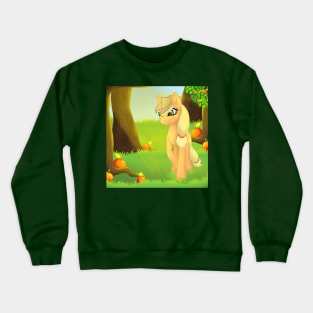 Apple Jack in the Orchard Crewneck Sweatshirt